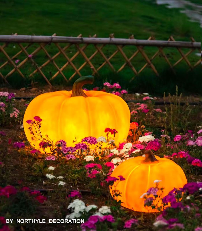 halloween pumpkin lighting