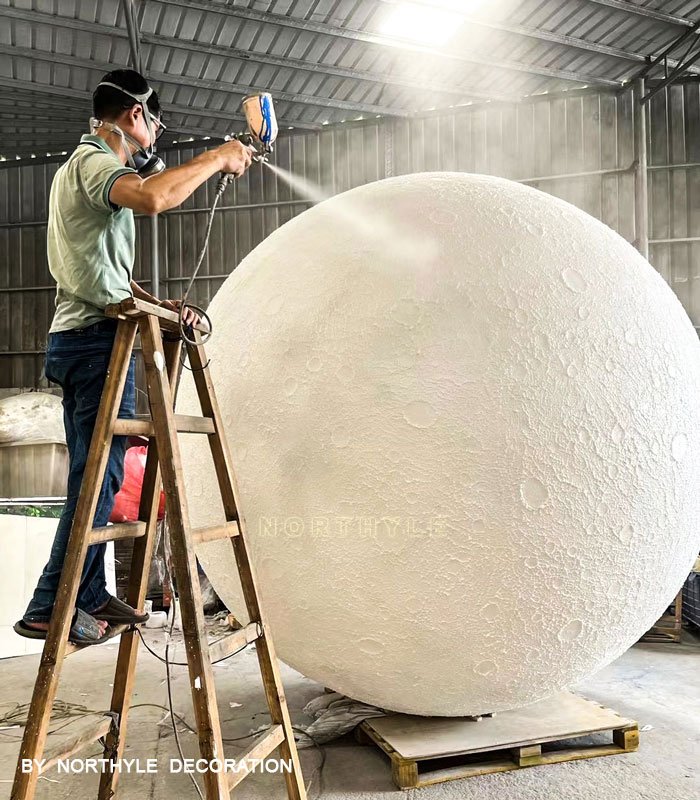 moon sculpture factory