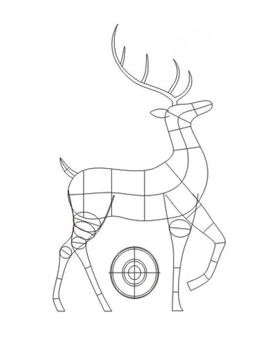 reindeer drawing