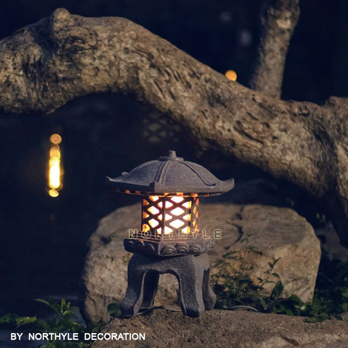 japanese stone lights