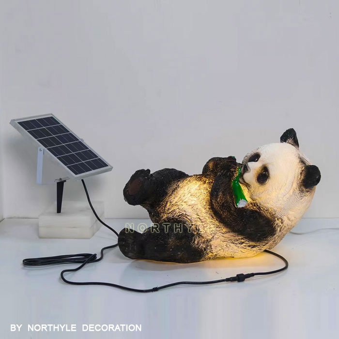 solar panda light
