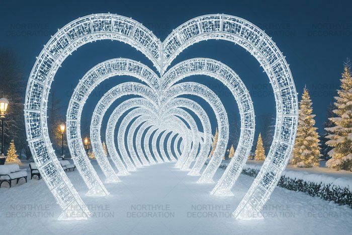 white arch