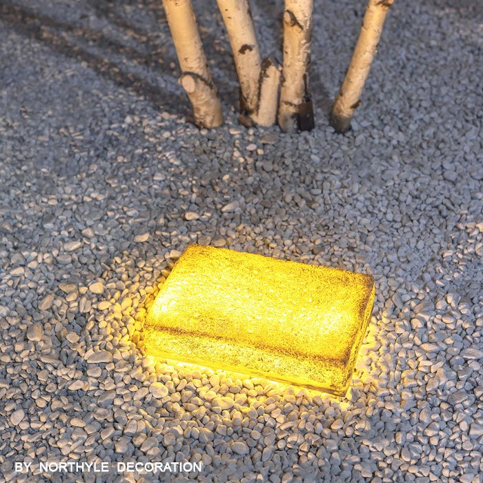 outdoor brick lights