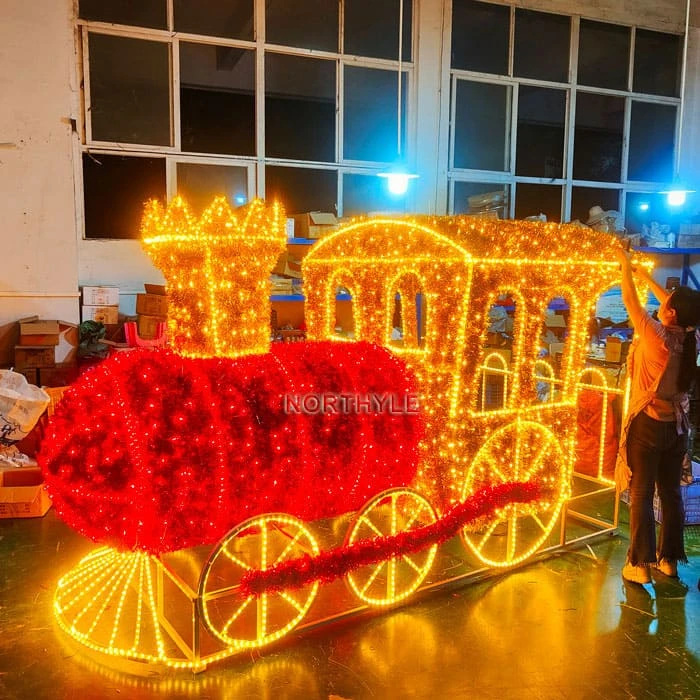 LED christmas train