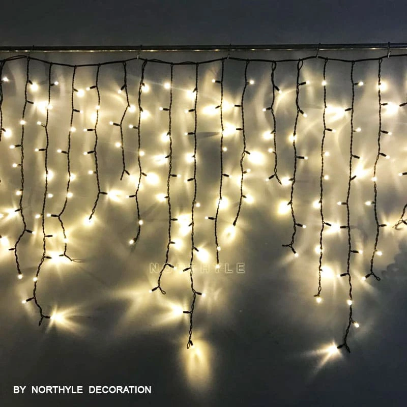 rubber icicle warm white