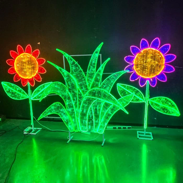 sunflower motif light customaztion