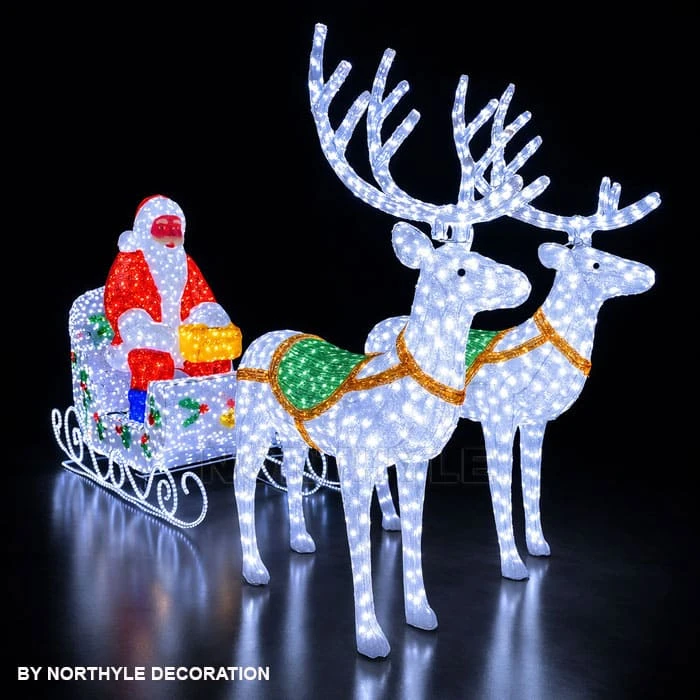 Christmas Lighting Reindeer | Outdoor Lighted Reindeer | Northyle