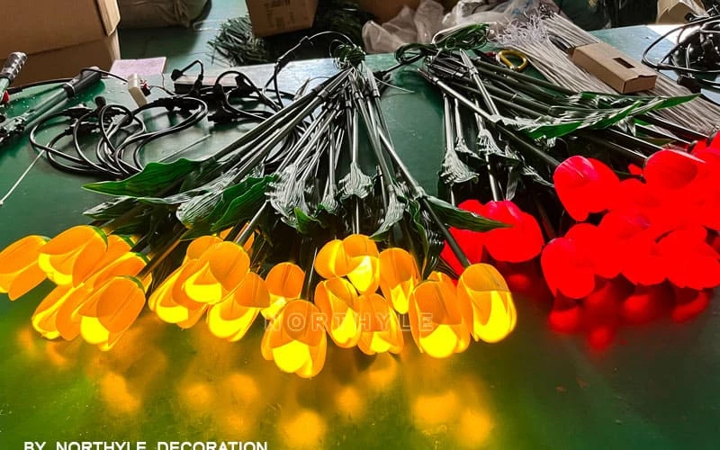 connection test stake lighting