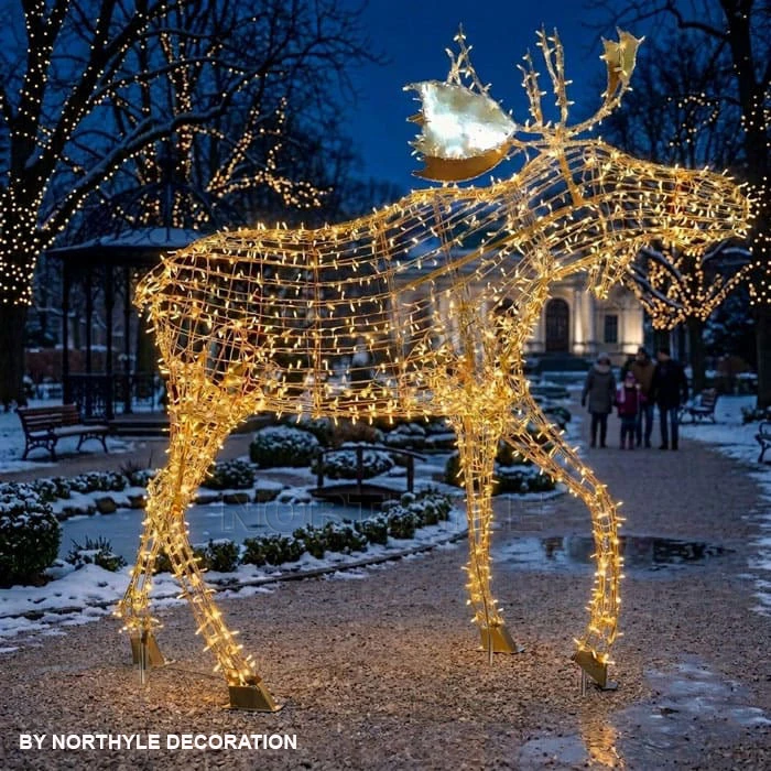Christmas Lighting Reindeer | Outdoor Lighted Reindeer | Northyle