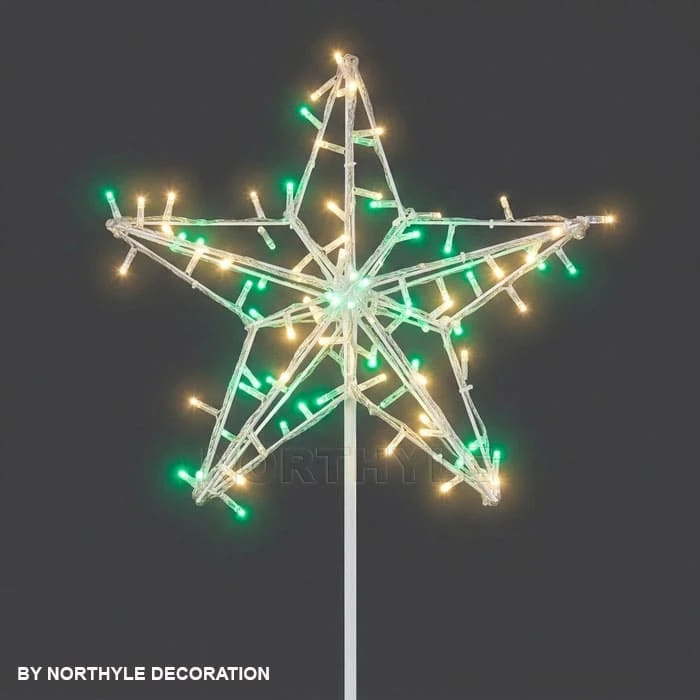 LED Christmas Star Stake Lights