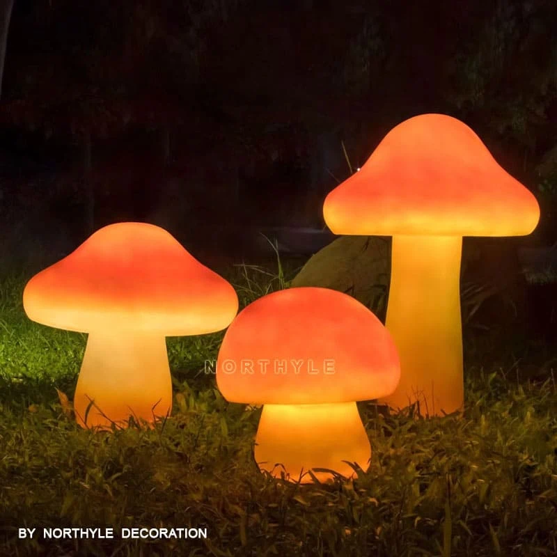 mushroom light garden