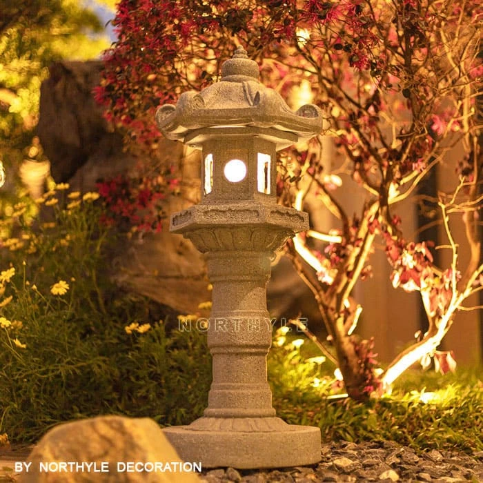 Japanese Garden Pillar Lantern