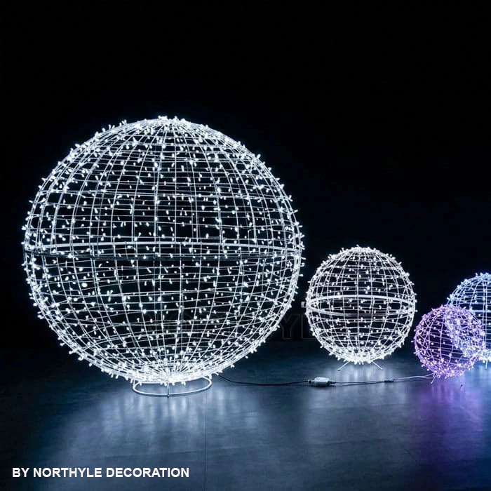 High-Density LED Christmas Light Ball