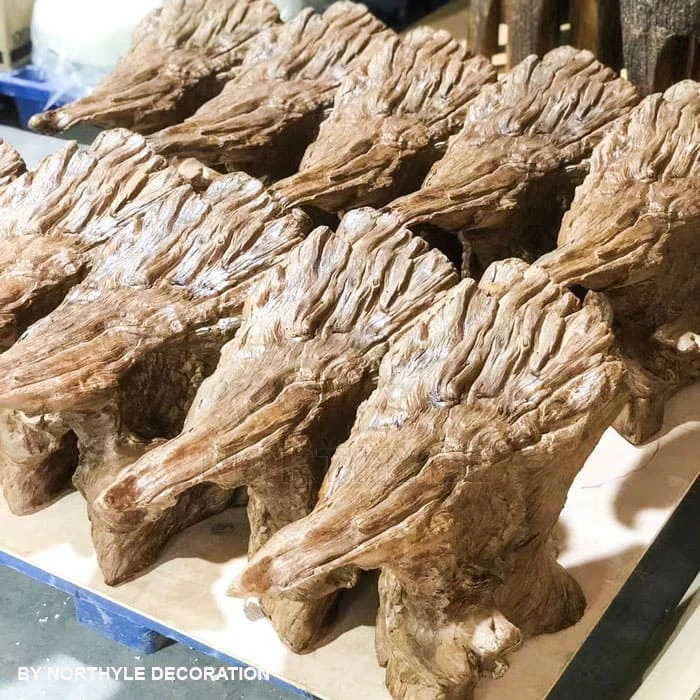 Tree Stump Light — Driftwood daytime producion