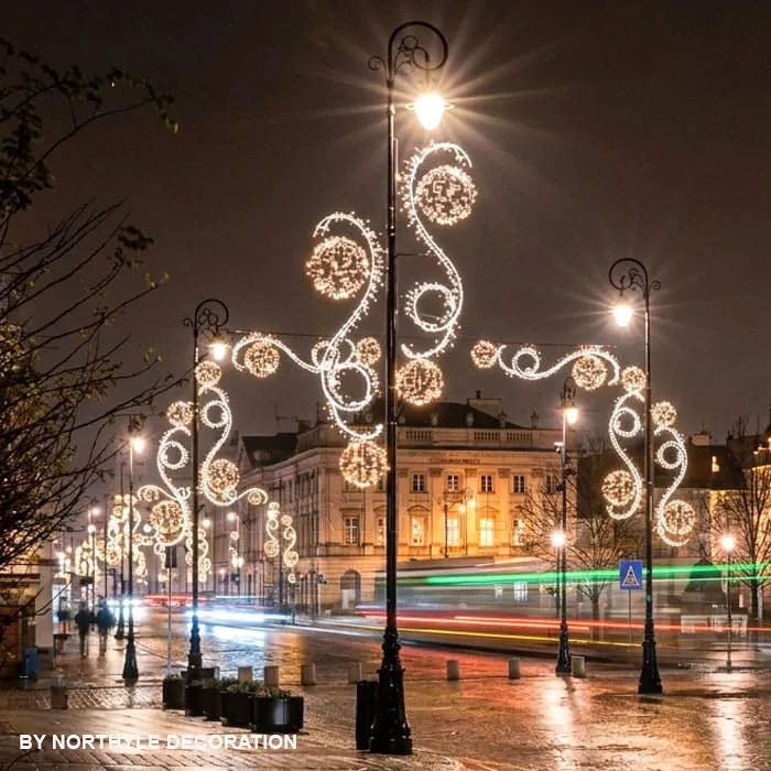 クリスマス　ブローライト　街灯 Christmas Street Lights — Manufacturer of Large-Scale Commercial